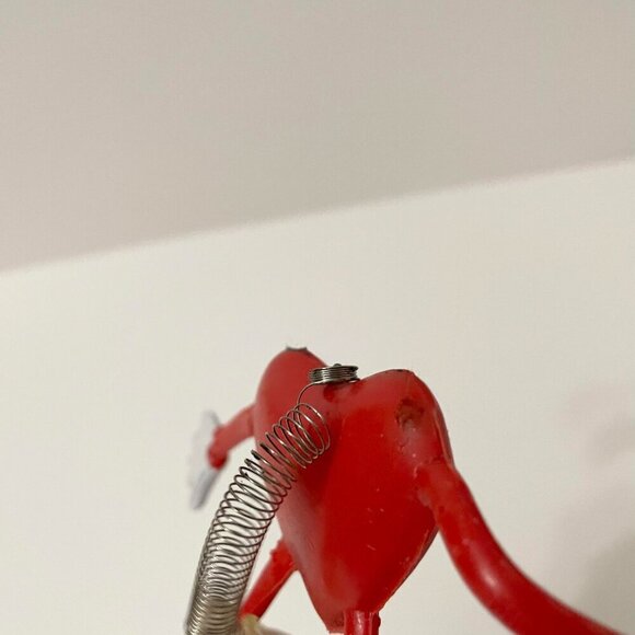 Vtg Heart Rubber Figure Window Cling Googly Eyes Toy - Picture 13 of 16